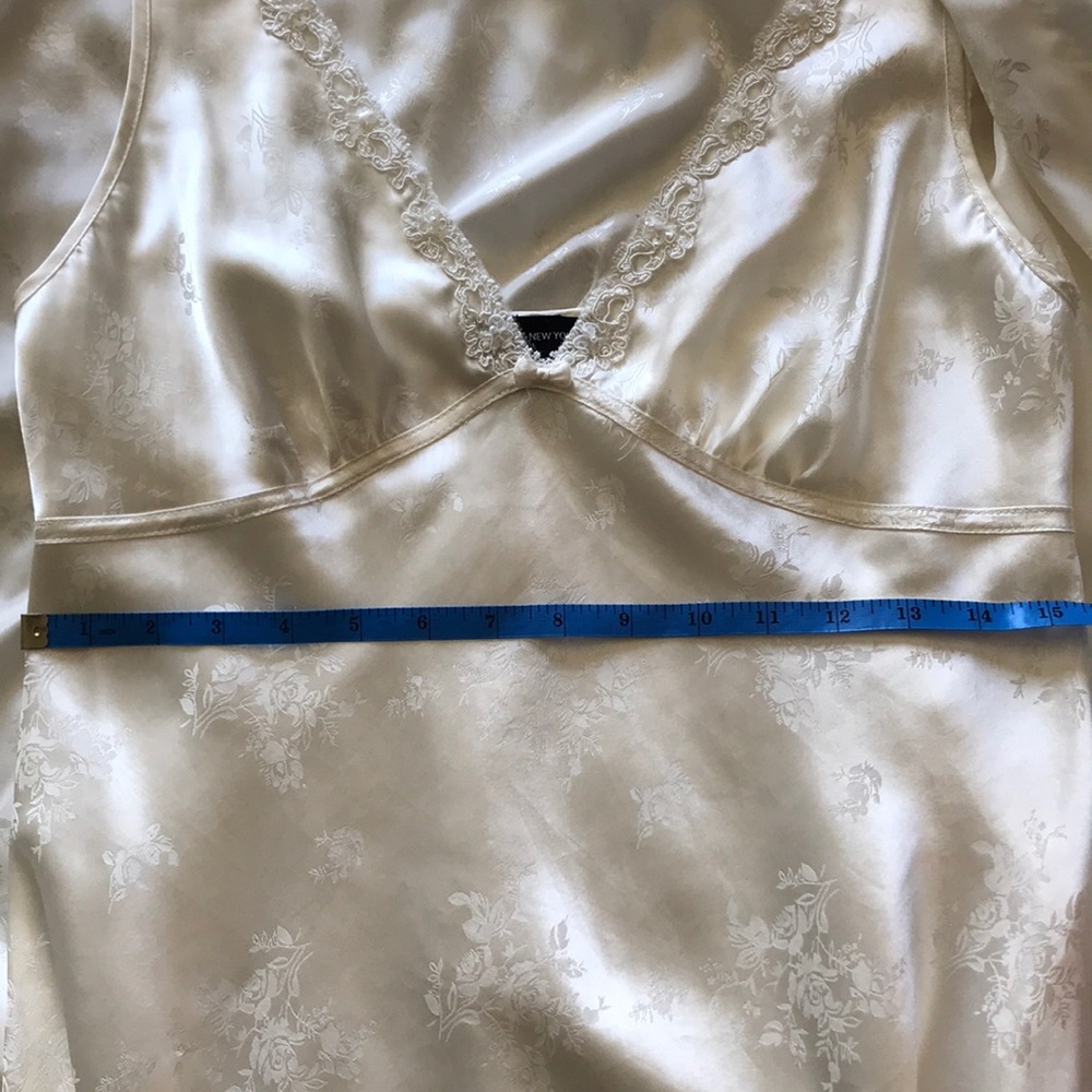 Elegant Nightgown and Matching Robe
